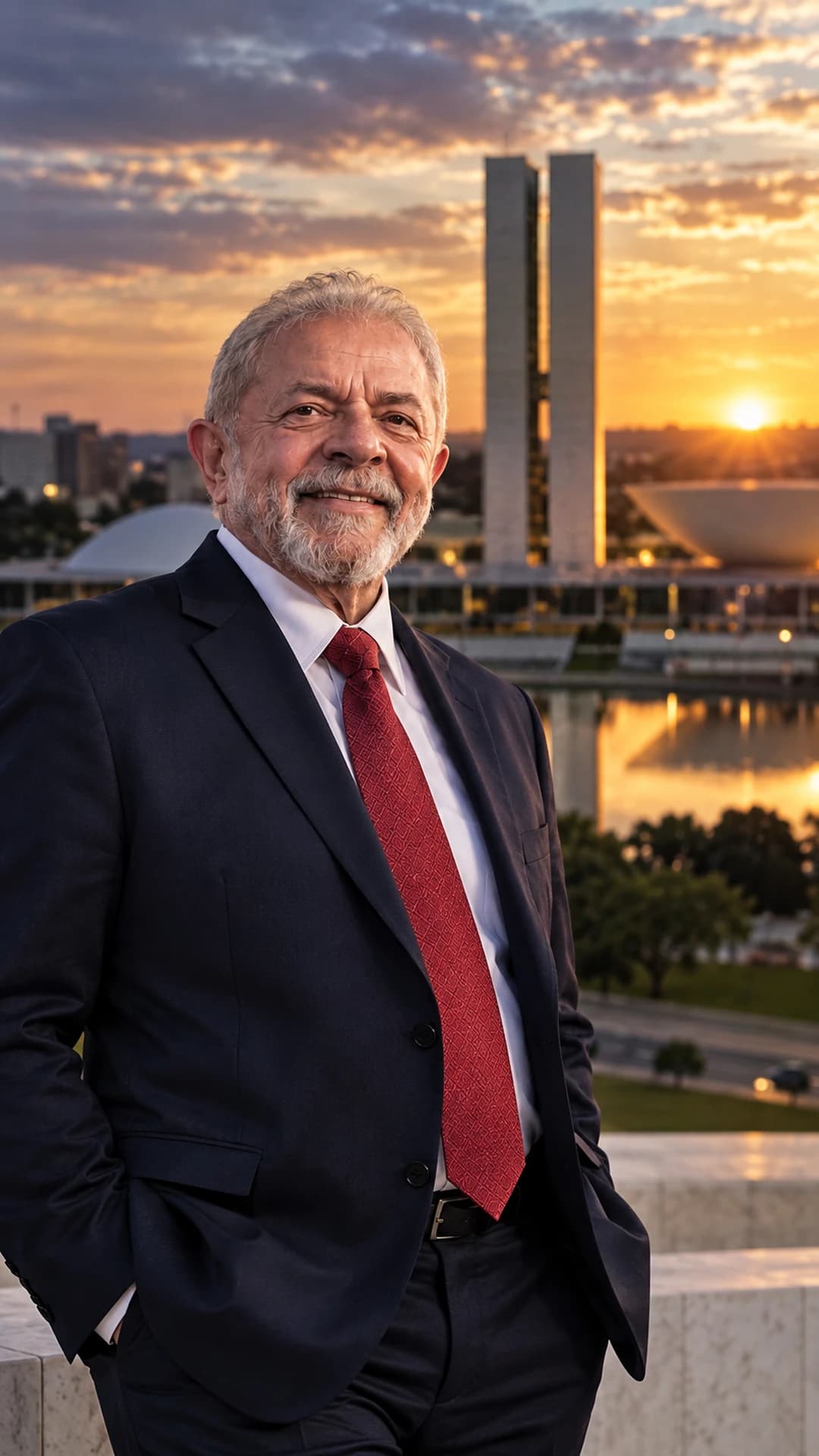Lula em imagem editorial do acervo Voa Lula